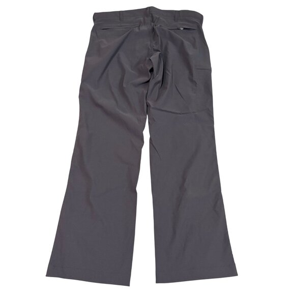 UB Tech Classic Fit 36X32 Gray Nylon Spandex Mens Pants With Zippered Pocket - Picture 2 of 15